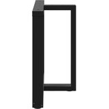  Noge za blagovaonski stol T-oblika 2 kom Crne 100x35x(72-73) cm Čelik | shoptok.hr