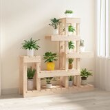  Stalak za biljke 92 x 25 x 97 cm od masivne borovine | shoptok.hr