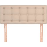  Uzglavlje boja cappuccina 90x5x78/88 cm od umjetne kože | shoptok.hr