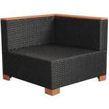  Sofa od poliratana crna | shoptok.hr