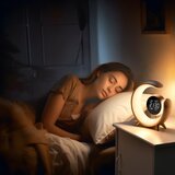  Immax 08985L-LED RGBW prigušiva stona lampa sa budilnikom LED/20W/5V USB srebrna | Eponuda.com