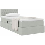  s od storage Svijetlo siva 100 x 200 cm Baršun | shoptok.hr