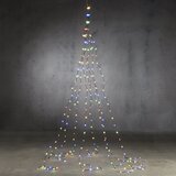 LUCA SET ZA UKRAŠAVANJE JELKE KLASIČNO BELI 672 LED IP44 8 FUNKCIJA KONTROLER SA TAJMEROM - L210CM | Eponuda.com