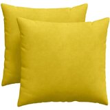  Jastučići za sofu 2 pcs Žuta 45 x 45 cm Kordura tekstil | Eponuda.com