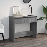  Konzolni stol siva boja hrasta 89x41x76,5 cm konstruirano drvo | shoptok.hr