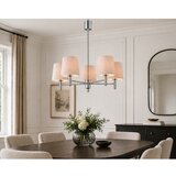 Brilagi Luster na šipci MONTE 5xE27/15W/230V bež/sjajni hrom | Eponuda.com