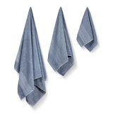 Foutastic Plavi pamučni set ručnika 3 kom od frotira Piramit – | shoptok.hr