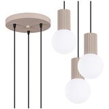 Nice Lamps Smeđe-siva viseća svjetiljka sa staklenim sjenilom ø 25 cm Orbital – | shoptok.hr
