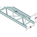 DAP ALUTRUSS TRILOCK 3-way Cross Beam, 2m dolžine - - Audio-Kondric | Shoptok.si
