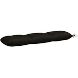  Jastučić za klupu VIANEN 100% poliester Crna 130 x 30 x 12 cm - Crna 130 x 30 x 12 cm | shoptok.hr