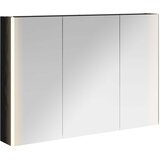  Kupaonski ormar s ogledalom Crni hrast 103,5 x 15,5 x 70 cm | shoptok.hr