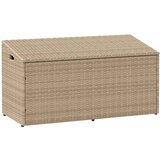 vidaXL Vrtna kutija za odlaganje bež 110x50x58 cm poliratan cijene