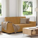  Dvosjed Smeđi 180x78x84 cm Baršun | shoptok.hr