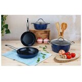  ZLN9600 kaserola sa staklenim poklopcem 20CM plava Cene