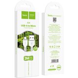 hoco. MICRO USB KABEL 3.1A 3M ZA TELEFONE SAMSUNG IN LG ZA HITRO POLNJENJE, (5000334626) Cene