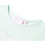  Dječja majica svijetla boja mente 140 | shoptok.hr