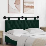  Držeće uzglavlje Zidne Tamnozelena 150 x 55 x 7 cm Baršun - Tamnozelena 140 cm bez LED | shoptok.hr