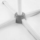 NEKA Samostojeći ventilator 125 cm bijeli – čelik/PP | shoptok.hr