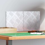  Stepenica Četvrtasti 2 pcs Srebrno 20 x 20 cm Aluminij | shoptok.hr