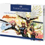  Set crtaći comic ilustration pk15 faber castell 167195 | Shoptok.si
