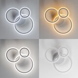  brilagi-led prigušiva plafonska lampa orbits LED/40W/230V 3000-6500K bela + daljinski upravljač | Eponuda.com