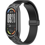 INF Kovinski silikonski pašček za Xiaomi Band 10 Ceramic Edition, črn, (5000505956) Cene