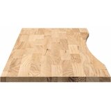  Ploča za radni stol 140x50x2,5cm netretirane masivne hrastovine | shoptok.hr
