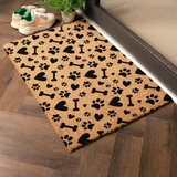 Artsy Doormats Otirač od kokosovih vlakana 40x60 cm Paws and Bones – | shoptok.hr