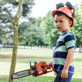 Husqvarna IGRAČKA MOTORNA PILA 550XP + KACIGA + RUKAVICE | shoptok.hr