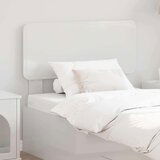  Uzglavlje s uzglavljem Sjajno bijelo 90 cm Konstruirano drvo | shoptok.hr