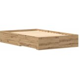  Krevetna konstrukcija s ladicama Umjetnički hrast 120 x 190 cm | shoptok.hr