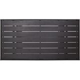  Vrtni stol crni 120 x 70 x 66 cm od poliratana | shoptok.hr