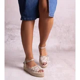 D/CEO Beige sandals Pearl River