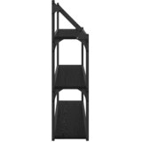  Polica na zidu Crni hrast 80 x 21 x 78,5 cm Konstruirano drvo | shoptok.hr