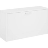  Klupa za cipele visoki sjaj bijela 80x24x45 cm inženjerski drvo | shoptok.hr