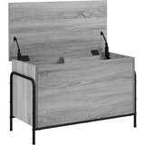  Kutija za spremanje Siva Sonoma 80 x 40 x 49,5 cm | shoptok.hr