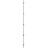  Zidno ogledalo s LED svjetlima 45 x 100 cm stakleno ovalno | shoptok.hr