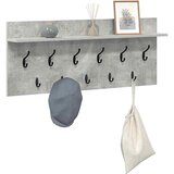  Vješalica za kapute na zidu Betonski sivi 100 x 40 x 12 cm | shoptok.hr
