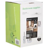  Set kupaonskog dodatka od 6 kom. Crni | shoptok.hr