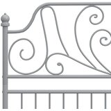  Okvir za krevet sivi metalni 120 x 200 cm | shoptok.hr