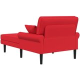  Šezlong Crvena Umjetna koža - Crvena | shoptok.hr