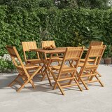  Sklopive vrtne stolice 6 kom 47x61x90 cm od masivne tikovine | shoptok.hr