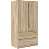 Ormarić Sonoma hrast 79,5 x 49 x 156 cm Konstrukcijsko drvo | shoptok.hr