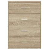 vidaXL Komoda sonoma hrast 60x31x84 cm od konstruiranog drva | shoptok.hr