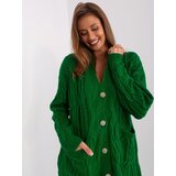 BADU Cardigan-BA-SW-0241.67P-Green | Shoptok.si