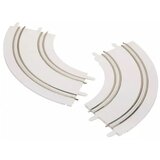 Carrera 1/90 stopinj ukrivljenih zavojev na ledu 1/43 v merilu za Go in Digital 143, Bela, (21552429) | Shoptok.si