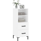  Komoda - Predalnik bela 34,5x34x90 cm inženirski les, (21716137) | Shoptok.si