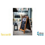 SECURIT vodoodporni MARKERJI s tekočo kredo MEDIUM BELE barve SMA610V4WT | Shoptok.si