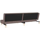  Kavč dvosed z ležiščem in dvema blazinama taupe blago, (21749687) | Shoptok.si