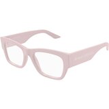 Alexander Mcqueen AM0436O 006 ONE SIZE (52) Roza/Kristalna Cene